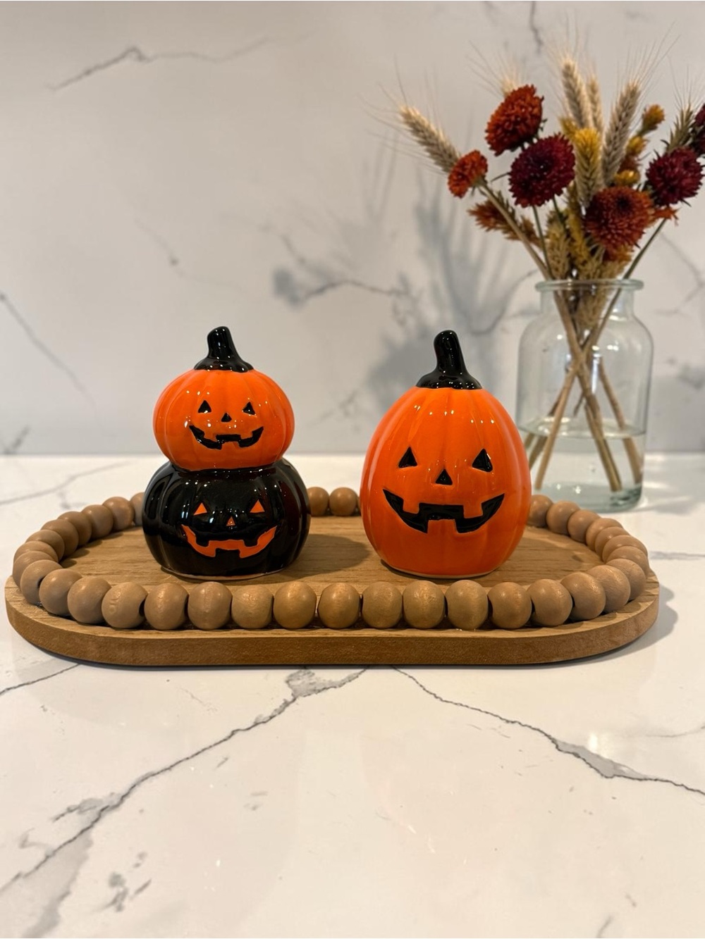 Decorative Halloween and Fall Thanksgiving Salt & Pepper Shakers NWT (Pick One) - Picture 4 of 11